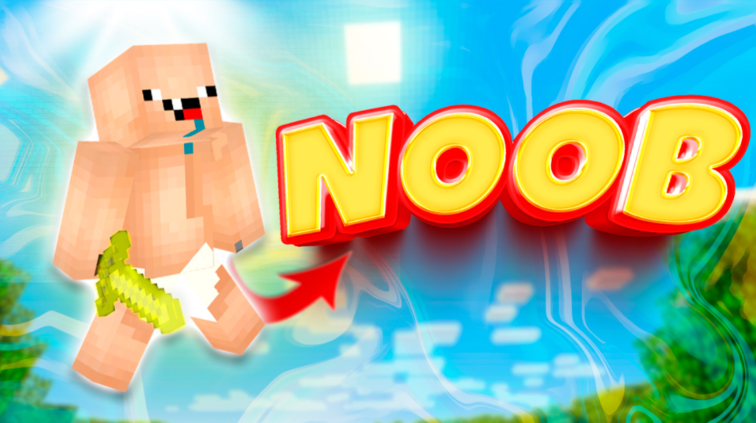 Minecraft Noob Player Thumbnail